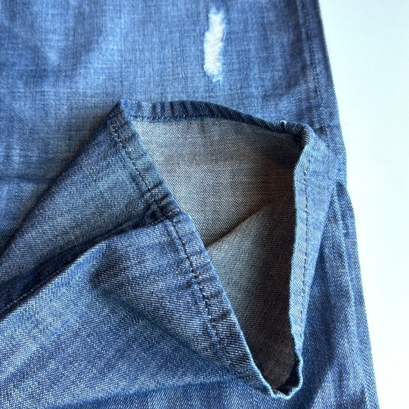 Habitual women’s jeans distressed straight to wide leg lightweight size 29 - Picture 8 of 12